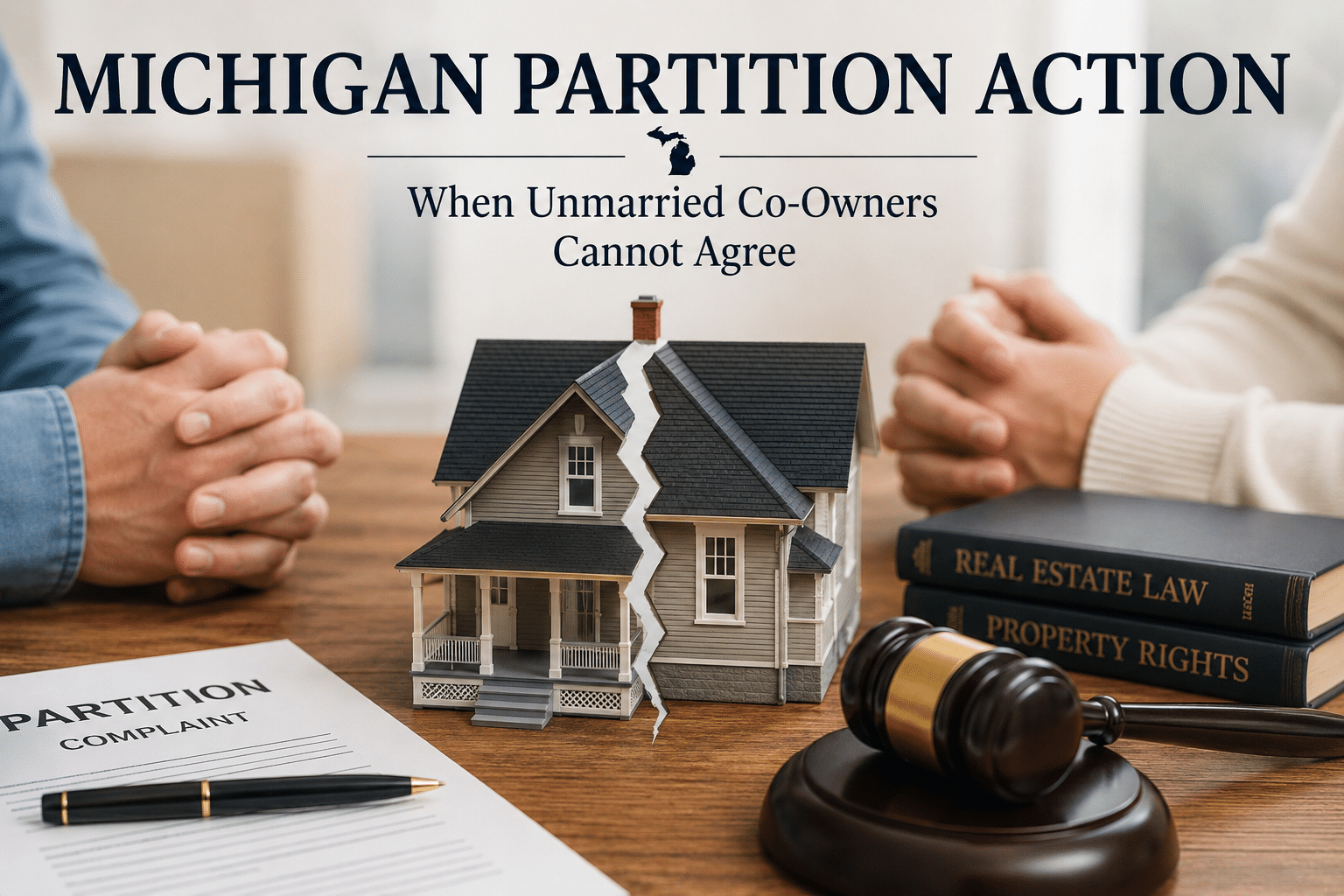 Michigan Partition Actions: When Unmarried Co-Owners of Real Estate Cannot Agree